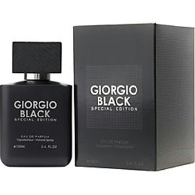 Giorgio Group 3.4 oz Black Special Edition Eau De Parfum Spray by Giorgio Group for Men - Image 1