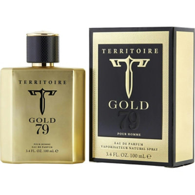 Territoire Gold 3.4 oz Men Territoire Gold EAU De Parfum Spray by Yzy Perfume - Image 1