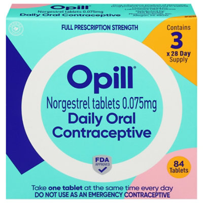 Opill 3 Pk - 84 Count - Image 3