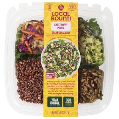 Local Bounti Poppy Power Grab & go Salad - 5.3 Oz. - Image 3