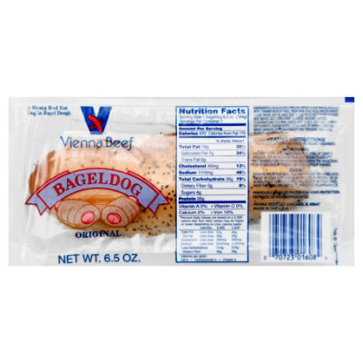 Vienna Beef Bageldog - 6.5 Oz. - Image 1