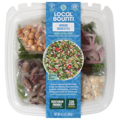 Local Bounti Modern Greek Grab & go Salad - 6.7 Oz. - Image 3