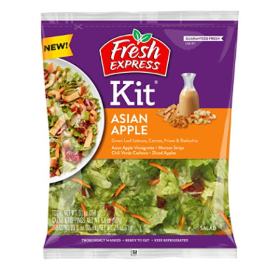 Fresh Express Asian Apple Salad Kit - 9.1 OZ - Image 1