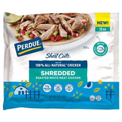 Perdue Nae Fully Cooked Shredded Chicken Short Cuts - 12 Oz - Image 2