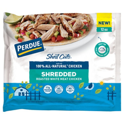 Perdue Nae Fully Cooked Shredded Chicken Short Cuts - 12 Oz - Image 1