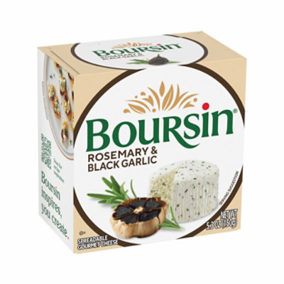 Boursin Rosemary & Black Garlic Cheese Spread - 5.3 Oz - Image 4