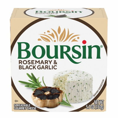 Boursin Rosemary & Black Garlic Cheese Spread - 5.3 OZ - Image 2