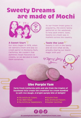 Sweety Ice Cream Mochi Ube - 7.5 Oz - Image 6