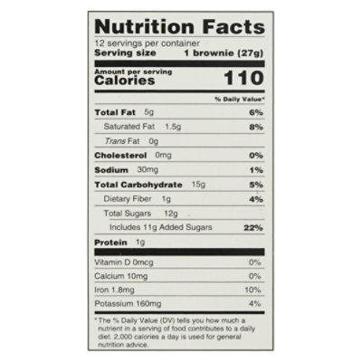 Abe's Vegan Chocolate Brownies - 11.5 Oz - Image 3