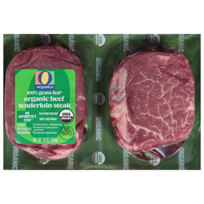 O Organics Beef Steak Tenderloin Grass Fed 10 Ounce - 10 OZ - Image 3