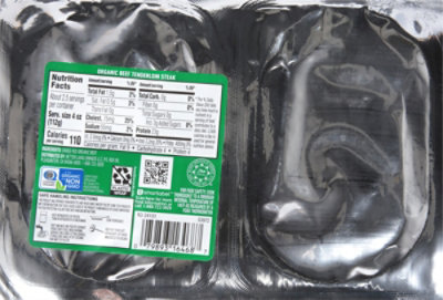 O Organics Grass Fed Beef Steak Tenderloin - 10 Oz - Image 5
