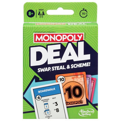 Hasbro Monopoly Deal Refresh - Each - Image 1