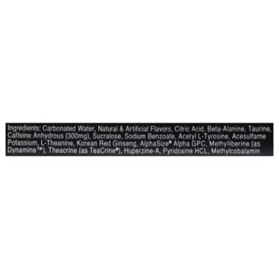 Bucked Up Energy Blue Raz - 16 Fl. Oz. - Image 5