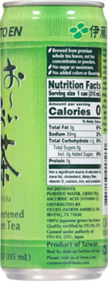 Ito En Tea Rtd Green Oi Ocha - 10.6 Fl. Oz. - Image 5
