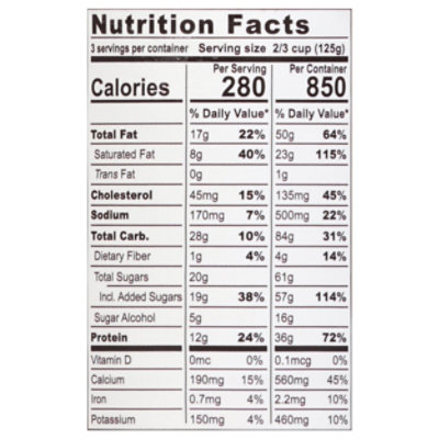 Whoa Momma! Gelato Peanut Butter Chocolate Chip Protein - 16 Oz - Image 3