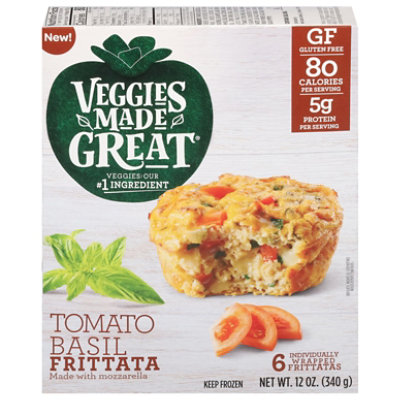 Veggies Made Great Frittata Tomato Basil - 12 Oz - Image 1