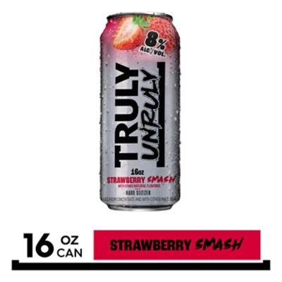 Truly Unruly Strawberry Smash 16 Fl Oz In Cans - 16 FZ - Image 1