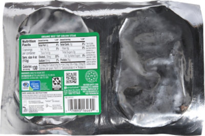 O Organics Beef Steak Top Sirloin Grass Fed - 12 Oz - Image 5