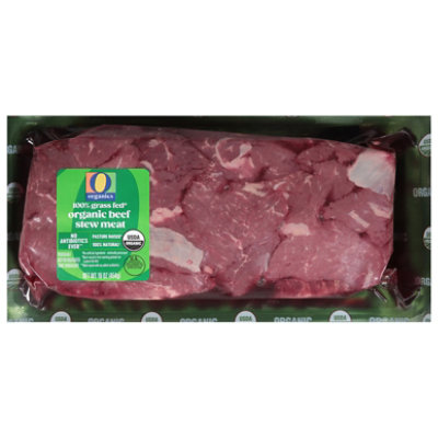 O Organics Beef Stew Meat Grass Fed - 16 Oz - Image 3