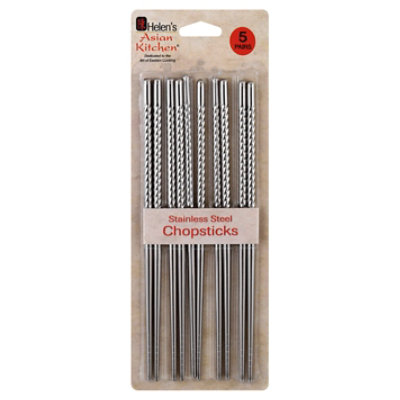 Helen's Chopsticks Ss 5 Pair - Each - Image 3