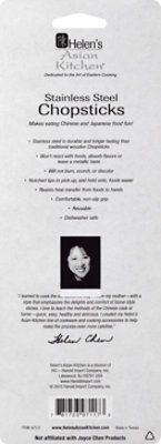 Helen's Chopsticks Ss 5 Pair - Each - Image 4