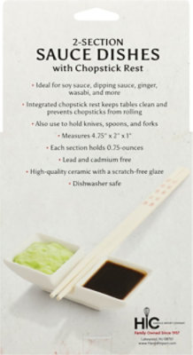 Helen's Sauce Dish/chopstick Rest 2pc - EA - Image 4