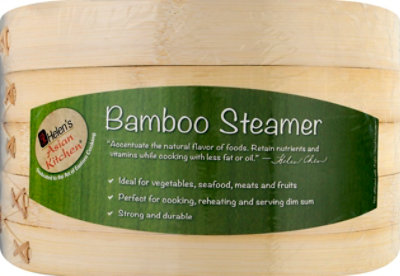 Helen's 10 Inches Bamboo Steamer - Each - Image 2