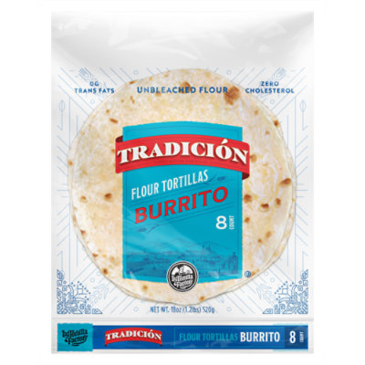 La Tortilla Factory, Tradicion Flour Burrito - 1.15 Lb - Image 1