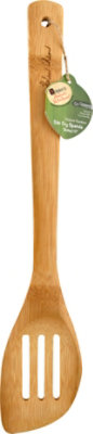 Helen's 13 Inches Slot Bamboo Stir Fry Spat - Each - Image 2