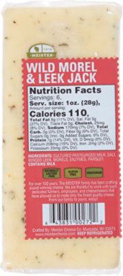 Meister Cheese Company Cheese Jack Morel Leek Wild - 6 Oz - Image 6
