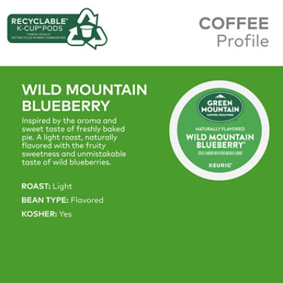 Green Mountain Coffee Roasters Wild Mountain Blueberry - 10 Count - Image 2