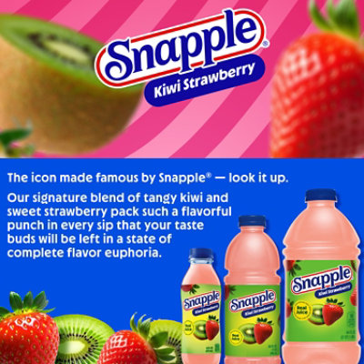 Snapple Kiwi Strawberry - 8-8 Fl. Oz. - Image 2
