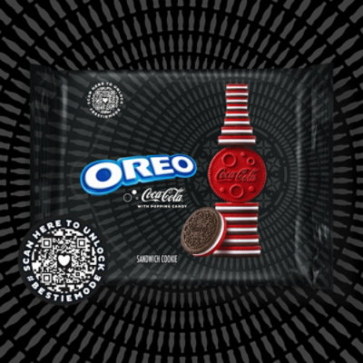 OREO Coca-Cola Sandwich Cookies Limited Edition - 10.68 oz. - Image 2