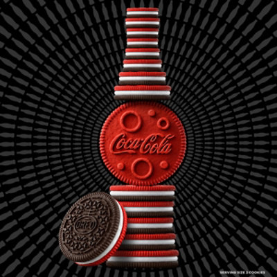 OREO Coca-Cola Sandwich Cookies Limited Edition - 10.68 Oz - Image 5