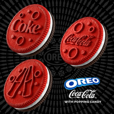 OREO Coca-Cola Sandwich Cookies Limited Edition - 10.68 Oz - Image 3