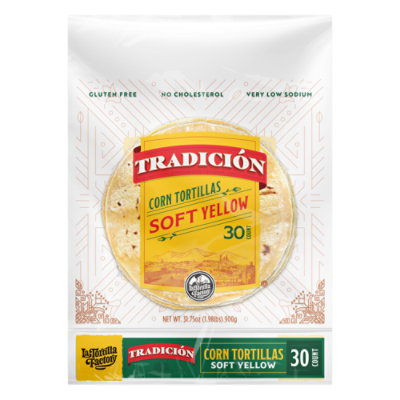 La Tortilla Factory, Tradicion Yellow Corn Tortillas - 30 Count - Image 1