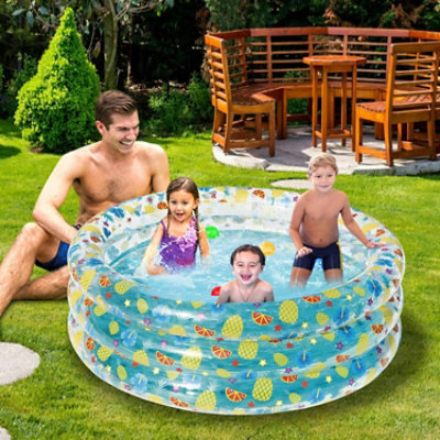 Eggracks by Global Phoenix Large Inflatable Swimming Pool - Versatile Fun in the Sun. - Image 4