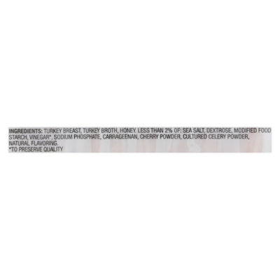 Signatre Select Turkey Honey Deli Style - 9 Oz - Image 4