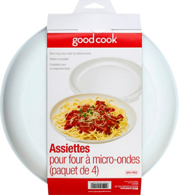 Good Cook Microwave Plates S4 - 4 CT - Image 2