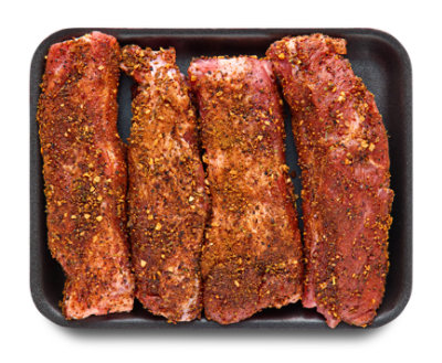 Pork Backribs Boneless Fajita Seasoning - LB - Image 1