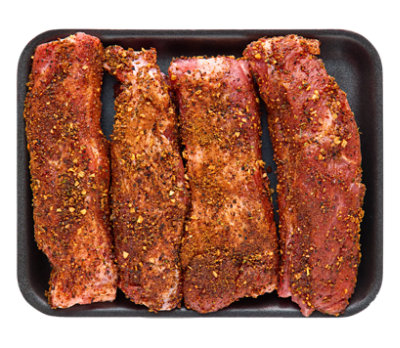 Pork Backribs Bnls Supreme Pepper Seasoning - LB - Image 1
