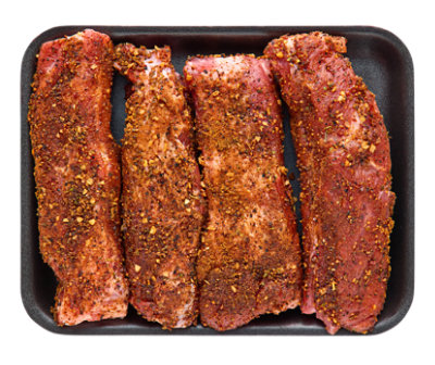 Pork Backribs Boneless Cajun Seasoning - LB - Image 1