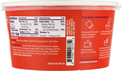 Watcharees Thai Red Curry - 9.88 Oz - Image 5