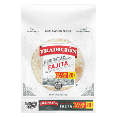 La Tortilla Factory Tradicion Fajita - 20 Count - Image 1