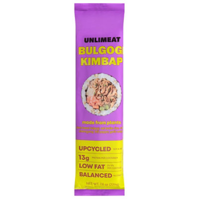 UnlimEacht Kimbap Bulgogi Plant Based - 7.8 Oz - Image 3