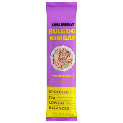 UnlimEacht Kimbap Bulgogi Plant Based - 7.8 Oz - Image 1