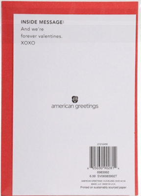 American Greetings I'm Yours You're Mine Flower Bouquet Valentine's Day Card - Each - Image 3