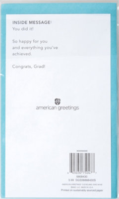 American Greetings Tassel Worth the Hassle Graduation Card - Each - Image 4