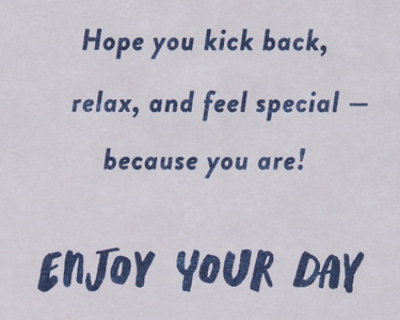 American Greetings Happy Dad's Day Father's Day Card - Each - Image 2