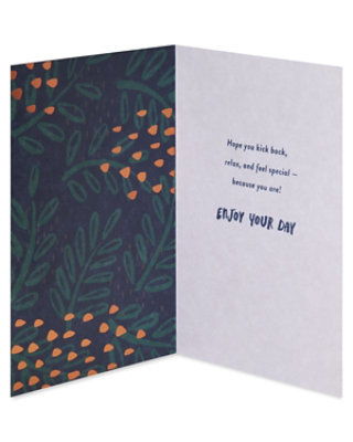 American Greetings Happy Dad's Day Father's Day Card - Each - Image 3